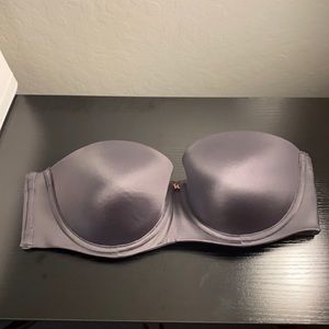 SAVAGE x FENTY grey strapless bra